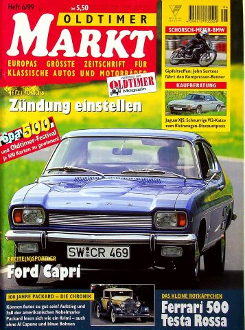 Deckblatt Oldtimer Markt (06/1999)